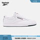 Reebok銳步官方男子CLUB C 85復(fù)古休閑網(wǎng)球風(fēng)板鞋小白鞋 100039280 37.5