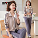 雅鹿媽媽裝春裝2026新款洋氣套裝中老年人女裝運動(dòng)50歲60衣服兩件套