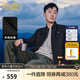 卡賓男裝 90白鴨絨羽絨服秋冬新款無(wú)線(xiàn)絎縫保暖外套簡(jiǎn)約通勤B 煤黑色01 2XL /185/54