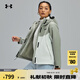 安德瑪（UNDERARMOUR）秋冬女子防水三合一戶外運動夾克外套6001978 叢林綠504 L