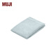 MUJI 棉絨 植物原料染色 面巾 毛巾洗臉巾 純棉 JJ58CC4S 煙熏綠色 34*85cm