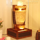 伯莎丹頓（BERTHA DENTON）轉球流水噴泉公司開(kāi)業(yè)禮品新居喬遷客廳落地新中式辦公室裝飾擺件轉球標配365*365*700MM