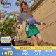 KIPLINGEMILY IN PARIS聯(lián)名絲巾斜挎包AMINDA粉紫女生禮物2025新款