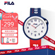 斐樂（FILA）七夕禮物手表女情侶潮流撞色運動手表男硅膠學生手表6035-017