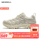邁樂(lè )（Merrell）男女款24新款戶(hù)外時(shí)尚徒步鞋MOAB3邁越者防滑耐磨減震透氣登山鞋 淡米黃 新品 36