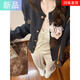 彌柯菲軟糯有型韓系復古學(xué)院風(fēng)針織開(kāi)衫女2025新款灰色秋冬外搭毛衣外套 灰色 M
