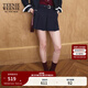 Teenie Weenie小熊女裝半身裙2025年秋季新款學(xué)院風(fēng)時(shí)髦復(fù)古百褶裙 藏青色 M