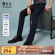 雅戈?duì)枺╕OUNGOR）休閑褲男休閑免燙DP褲褲子棉莫代爾混紡抗皺挺括有型新品 藏青 34 175/84A
