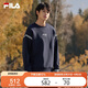 FILA 斐樂官方男子套頭衛(wèi)衣2025秋冬時(shí)尚休閑舒適針織長(zhǎng)袖上衣