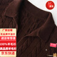 羊毛衫2025韓版新款女士v領(lǐng)修身顯瘦氣質(zhì)純色休閑針織衫秋冬外穿 咖色 TYYR261 L TYYR261