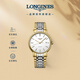 浪琴（LONGINES）瑞士手表 時(shí)尚系列 機(jī)械鋼帶男表 對(duì)表 L49212127 