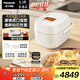 松下（Panasonic）原裝進(jìn)口電飯煲家用5-8人IH加熱可變電壓力飯鍋智能預約5.1升大容量PAC180WSA