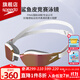 速比濤（Speedo） 泳鏡Fastskin鯊魚(yú)皮超白金防霧防眩光專(zhuān)業(yè)比賽潘展樂(lè )同款游泳鏡 白色/氧化灰/玫瑰金【汪順同款】