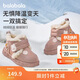 巴拉巴拉童鞋女童雪地靴加絨加厚棉靴冬2024短靴防水防滑靴子208424141006