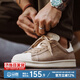 馬登男鞋秋季新款復(fù)古反絨皮潮流百搭經(jīng)典滑板鞋男透氣運(yùn)動(dòng)休閑鞋 棕色  馬登工裝 40
