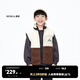 little MO&Co.含羊毛童裝冬男童仿羊羔毛夾克背心保暖馬甲外套兒童 深棕色 140 140/68