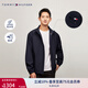 TOMMY HILFIGER【出走都市防風(fēng)防水】男裝戶(hù)外休閑運動(dòng)立領(lǐng)夾克外套36761 藏青色DW5 S （推薦：120-135斤）