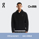 On 昂跑 Focus Tech ZIP Hoodie2025新品男拉鏈款針織運動(dòng)帽衫 Black 黑色 L