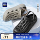 海瀾之家HLA涼鞋男士戶(hù)外洞洞鞋沙灘拖鞋HAALXM2DBK047 黑色40/41(雙碼)