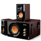 山水（SANSUI） 32B藍(lán)牙音箱電腦電視通用音響低音炮多媒體環(huán)繞立體聲家用組合K歌音響 玫紅色藍(lán)牙U盤版