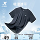 特步運(yùn)動(dòng)t恤短袖男夏裝新款跑步速干衣薄款訓(xùn)練服半袖簡(jiǎn)約上衣polo衫 【綜合訓(xùn)練】正黑色0146 L 175
