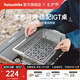 Naturehike挪客野谷不銹鋼折疊燒烤架 戶外露營IGT燒烤爐木炭烤串野餐野炊 不銹鋼本色/小號/升級