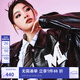 MLMR MY LIFE MY RULES新款寬松PU潮高街長袖外套男女情侶短外套皮衣夾克M233P3002 黑色 XL 185