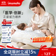 IMOMOTO斜坡枕嬰兒床中床哄娃神器輔助睡覺(jué)墊0-6個(gè)月用品 梵蒂岡金 【穩固承托  一枕多用】