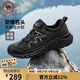 駱駝牌登山休閑男鞋戶(hù)外運動(dòng)鞋抓地耐磨跑鞋增高厚底鞋P15A342019黑色41