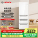 博世（BOSCH）冰箱 M6四開(kāi)門(mén)多門(mén)406L大容量家用變頻電冰箱 超薄嵌入式 鉑金抗菌 風(fēng)冷無(wú)霜 支持國家補貼 KGF42VA20C
