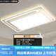 歐普2024led客廳吸頂燈簡(jiǎn)約現(xiàn)代主臥燈全屋智能燈具套餐 客廳燈110CM+智能語(yǔ)音