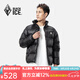 黑冰戶外登山徒步輕量羽絨服 男款800蓬鵝絨羽絨服 【老款清】 FAF8530黑色 L