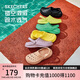 斯凱奇（Skechers）七夕禮物洞洞鞋女士夏季包頭泡泡鞋透氣軟底涼拖鞋休閑鞋111514