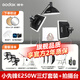 神牛（Godox）E250攝影閃光燈SK400ii二代專業(yè)室內(nèi)攝影棚打光燈250W證件照打光燈SK300W靜物產(chǎn)品拍照400W補光燈 E250W閃光燈【三燈套裝B】