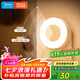 美的（Midea）LED人體感應(yīng)小夜燈臥室床頭燈兒童書房宿舍起夜燈適老改造迎賓燈