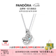 潘多拉（PANDORA）星語(yǔ)心愿項鏈套裝12色可選朋友生日石友情七夕情人節禮物送女友 十二月 45CM