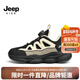 Jeep吉普兒童運(yùn)動(dòng)鞋秋冬2025新款男童中大童籃球鞋女童網(wǎng)面透氣跑步鞋 黑米【網(wǎng)面款】 33 內(nèi)長(zhǎng)約21.2cm