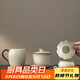 唐豐汝窯蓋碗三才蓋碗防燙茶具公道杯茶漏茶具茶道配件套裝