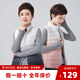 鴨鴨（YAYA）官方輕薄羽絨服女2025年新款秋冬短款馬甲女款坎肩保暖背心YP 漸變黑 XL