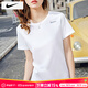 耐克（NIKE）短袖女士 25秋季新款運動(dòng)服裝健身速干衣潮流圓領(lǐng)半袖透氣冰絲T恤 DRI-FIT導濕速干/熱推 L (165/88A)