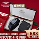 法萊阿瑪尼（FALAMAONE）皮帶短款錢(qián)包套裝真皮輕奢腰帶男牛皮商務(wù)休閑禮物送男友老公實(shí)用 高檔禮盒套裝（黑色皮帶+錢(qián)包） 120cm -改長(zhǎng)度下單備注或聯(lián)系客服