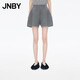 JNBY/江南布衣【商場(chǎng)同款】25秋新品短褲羊絨羊毛A型寬松5P9E13390