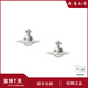 VVIENNE WESTLOCK西太后立體紐扣式土星耳釘銀色女款 solid orb七夕送女友送禮物 土星耳釘