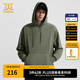 卡賓男裝LOGO刺繡連帽衛(wèi)衣24秋冬新款寬松商場(chǎng)同款H3244164039 橄欖綠88 XL /180/52