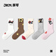 JKN襪子女秋冬加厚【卡通貓咪】ins潮可愛(ài)高顏值外穿情侶無(wú)骨長(cháng)襪棉
