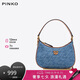 PINKO【品高】女包腋下半月單肩斜挎燕子包藍七夕禮物101523A138