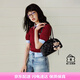 歐時(shí)納（JUST STAR）法棍包包女款2025年新款輕奢侈單肩包波士頓腋下包七夕情人節(jié)禮物