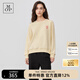 Marc O'Polo/MOP 春季新款多色圓領(lǐng)衛衣女草莓logo印花休閑套頭衫 米色192 XS (160)