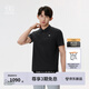 KOLON SPORT/可隆X-COT POLO衫 男子戶(hù)外運動(dòng)防曬UPF50+接觸涼感短袖上衣 LHPT5MN091-BK 黑色 XL180/100A