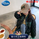 迪士尼（Disney）兒童韓版棒球服短款棉服女寶寶秋冬2025新款洋氣時(shí)髦保暖棉衣外套 Ter外套 黑色潮流精品設計感服裝 90 適合身高80-90CM設計感服裝